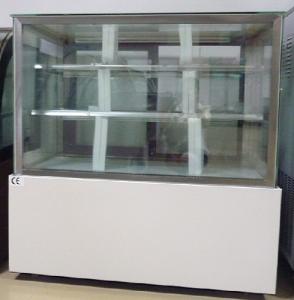 Wholesale Sliding Double Doors Cake Display Freezer Cabinets 2 Meters T5 LED Light from china suppliers