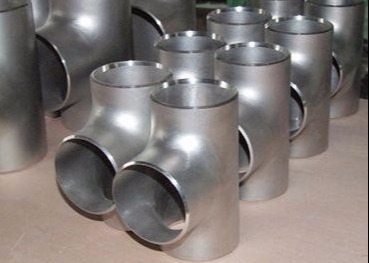 Ss304 Ss321 Ss316l Butt Weld Tee Pipe Fittings 24" Black Painting