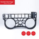 Customized Sizes Aquaculture Fish Cage , Fish Farming Cage For Sea Farming