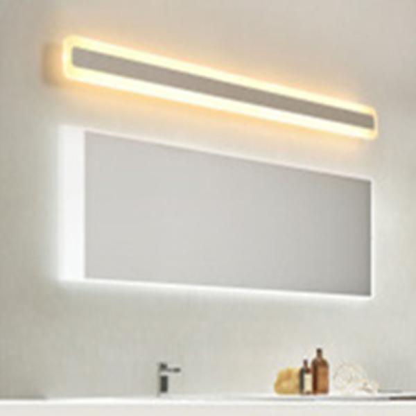 Mirror light led bathroom wall lamp mirror glass waterproof anti-fog brief