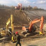 400kg W550mm Hydraulic Compactor Plate For Road Construction