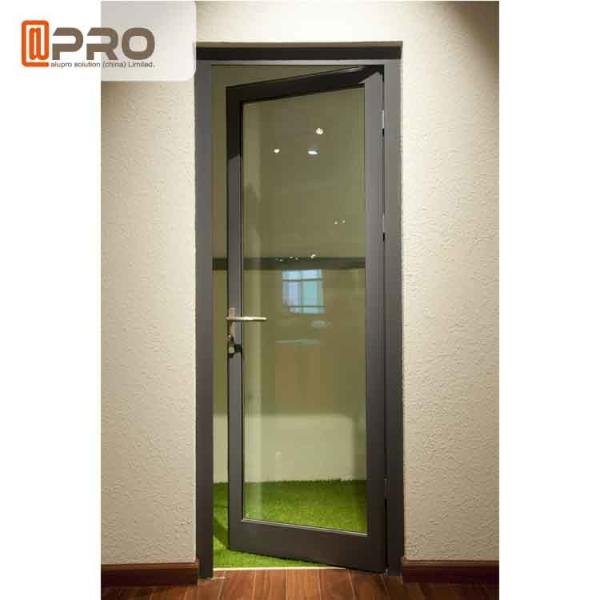 Water Penetration Prevent Aluminium Hinged Doors 1.2-2.0MM Profile Thickness