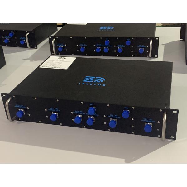RF DCS / UMTS 6 In 2 Out Poi Telecom Combiner N / Din Connector VSWR ≤1.3