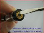 980nm 100mw Infrared Dot Laser Module
