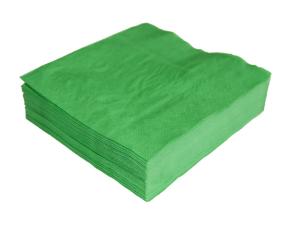 Wholesale Large Converting 40*40cm 30 Count Decorative Dinner Napkins Emerald Green Color from china suppliers