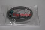 Metal Medical Equipment Parts D-Turn Square Head Blood Oxygen Extension Line