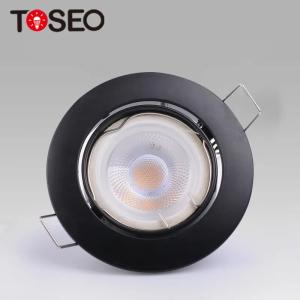 Wholesale Die Casting Aluminum Gu10 Recessed Downlights Adjustable Lighting Fixture from china suppliers