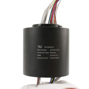 Wholesale Precious Metal Contacts Rotary Joint Slip Ring 18 Circuit 10A from china suppliers