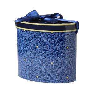 Wholesale Ribbon Decoration Golden Edge Rigid Packaging Box With Lid from china suppliers