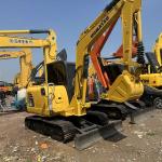 Used Komatsu Excavator PC56-7 Secondhand 5.3ton Small Type Mini Crawler Digger