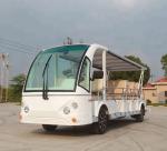 17 Seats Electric Shuttle Car For Square Electric Car Tour Steel Structure Plus