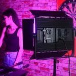 HSI 360 Full Color Rgb Led Video Studio Light With Remote Indoor Outdoor Film