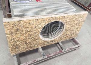 Wholesale Polished Granite Vanity Countertops / Granite Slab Countertop With Sink Hole from china suppliers