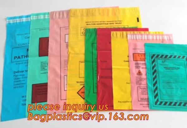 environmental intaglio printed packaging plastic bag , Clear LDPE Medical