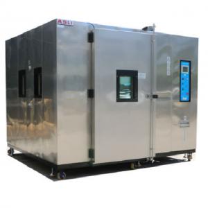 China Programmable Touch Screen Walk In Stability Chamber , High Low Temperature Aging Test Chamber on sale