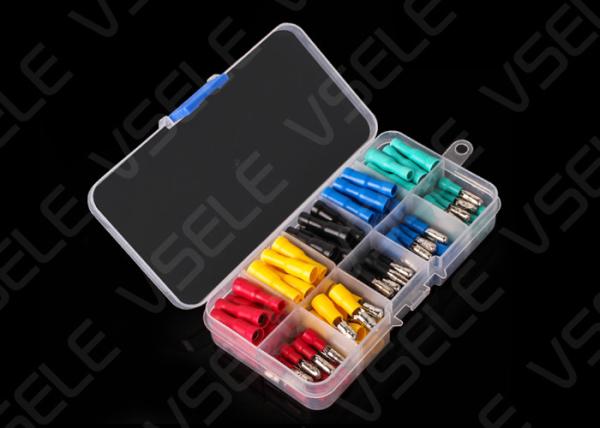 Full Female Male Quick Wire Connectors / Insulated Bullet Connectors Electrical