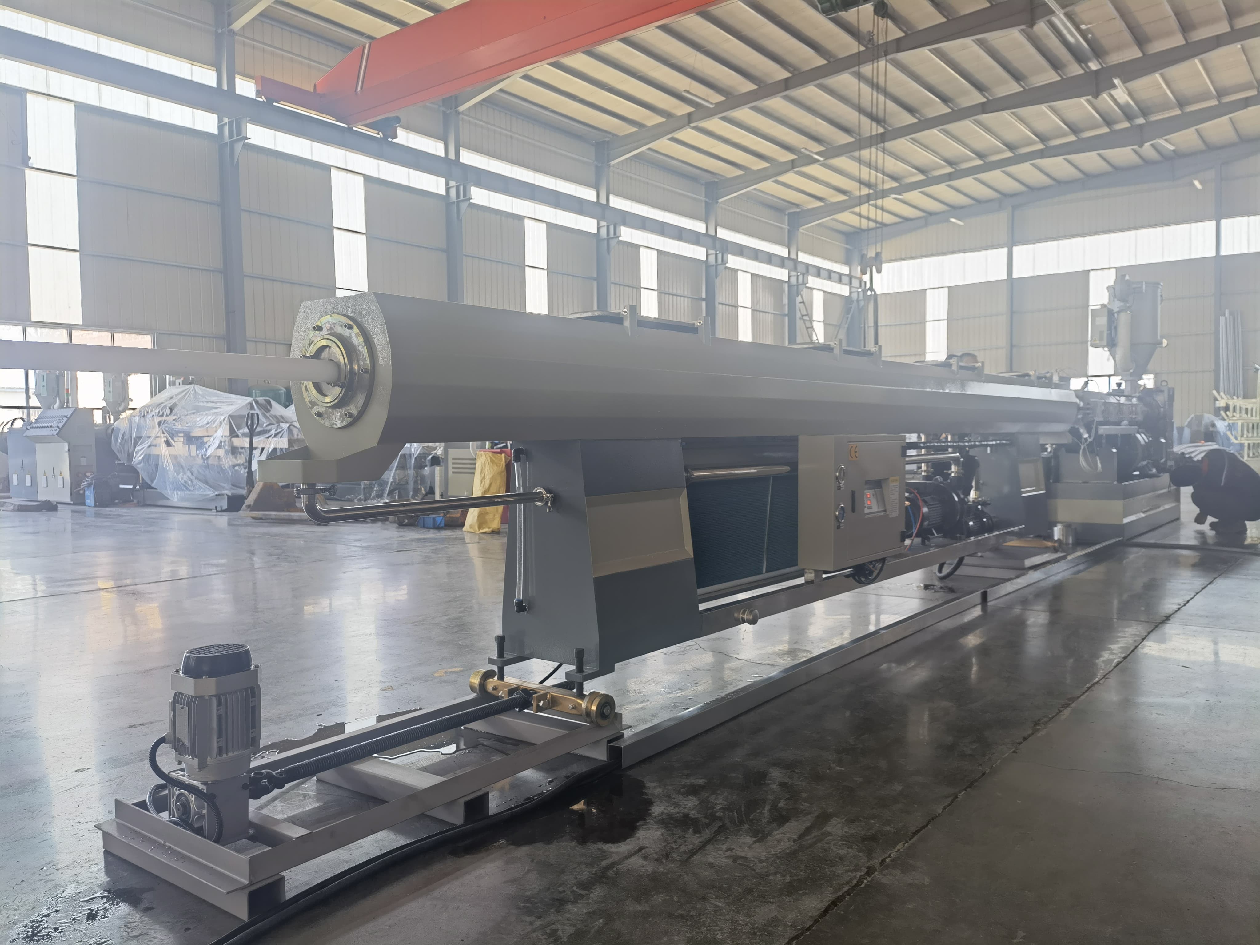 Extrusion Screw Speed 0-89rpm/min ABA Structured PE Pipe Production Line with 120-800kg/hr Capacity