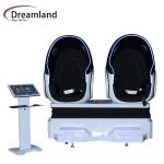 Dreamland 9d vr egg chair 2 seat virtual reality vr cinema equipment for vr