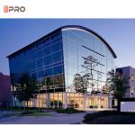 curtain wall Acoustic 150mm Aluminium Sun Shade Louvres