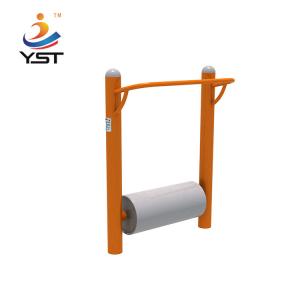 China Soft Covering PVC Workout Playground Equipment Pull Up Bar Single Double Roller on sale