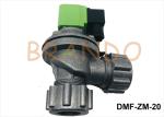 Right Angle Goyen Solenoid Valves , G3/4"Inch High Speed Pneumatic Valve DMF-ZM