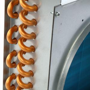 Wholesale Flat Chilled Water Coils Copper Tube Condenser Heat Exchanger For AC from china suppliers