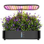 12 Pods Hydroponic Planter Grower Harvest Vegetable Lettuce Flower 24W with