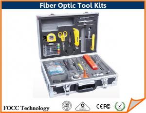 China Fiber Optic Connectors Termination Tool Kits Completed Suitcase Packed on sale