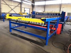 Wholesale Blue White PLC 2500mm Reinforced Mesh Welding Machine from china suppliers