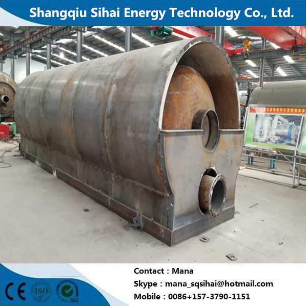 10-15 Tons Capacity Oil Recycling Production Line Convert Waste Black Oil to Diesel
