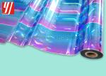Rainbow Hot Stamping Foil Finishing Lure Straight Beam Light Change Paper
