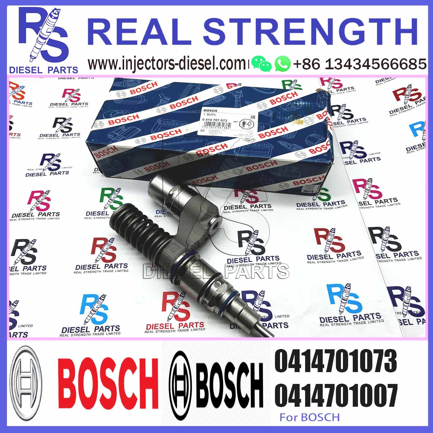 New Diesel Common Rail Fuel Injector 0414701072, 0414701051, 0414701073, 0414701076, 0414701077
