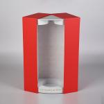 Double Door Magnetic Closure Rigid Cardboard Packaging Gift Wine Box with EVA