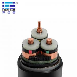 Wholesale YJLV23 8.7/15kv Medium Voltage Power Cable 3 Core Fire Resistant from china suppliers