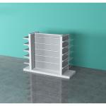Powder Coating Miniso Display Rack For Gift Store Morden Style Steel Material