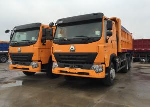 Wholesale Euro 2 Standard 10 Wheels Tipper Dump Truck 30 - 40 Tons For Loading Sand / Stones from china suppliers