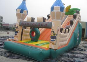 Wholesale Cartoon Playground Giant Inflatable Slide Double Tripple Stitch from china suppliers