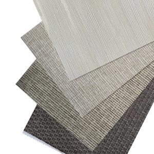 Wholesale 100% Polyester Light Control Jacquard Color Roman Shades Fabrics With Good Price from china suppliers