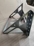 Steel Bolt Battery Mounting Box Tray Bracket for Secure Marine Battery Storage