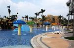 Customized Fiberglass, PVC Spray Mushroom Aqua Park Equipment For 3 - 5 Persons