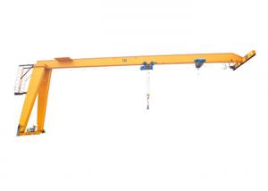 Wholesale BMH Type Single Girder Semi Portal Crane Electric Hoist 5 Ton IP54 Protection from china suppliers