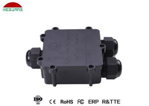 Wholesale Waterproof Pool Light Accessories , 5-9mm / 12-15mm Three Way Junction Box from china suppliers