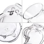 Handcraft Borosilicate Glass Double Wall Coffee Cups Heat Resistant 250ml