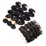 Authentic Virgin Brazilian Hair Extensions , Brazilian Remy Virgin Hair Weave