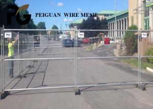 China Heavy Duty Construction Site Fencing , Outdoor Building Site Security Fencing on sale