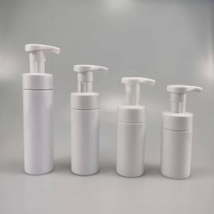 Wholesale Industrial Cosmetic 100ml 120ml 150ml 200ml Round PET Foam Soap Bottle with Claim Pump from china suppliers