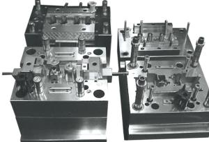 Wholesale Heat Treated Injection Mould Parts , Cylinder Driven Production Plastic Moulding Die Design from china suppliers