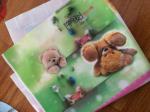 3d lenticular patch tpu pvc clothing soft lenticular printing sheet fabrics for