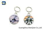 Customized 3D Lenticular Keychain Lightweight Eco - Friendly Material Souvenir