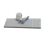 China Medical Grade Industrial Keyboard Mouse Durable Rubber Coating Black / White Color for sale